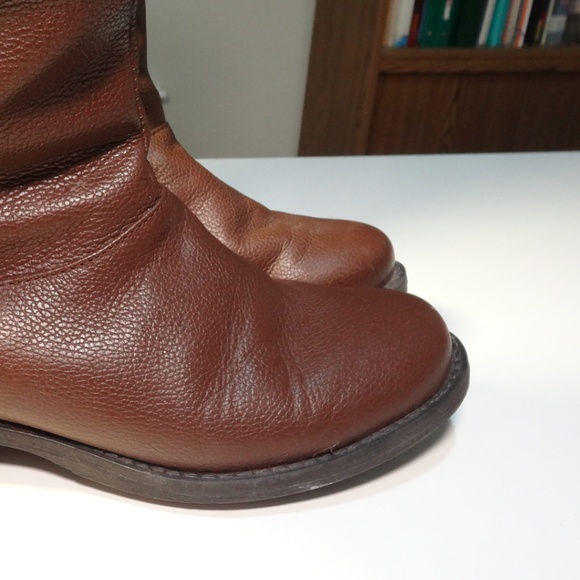 Brown Leather Riding Boots - Picture 2 of 7